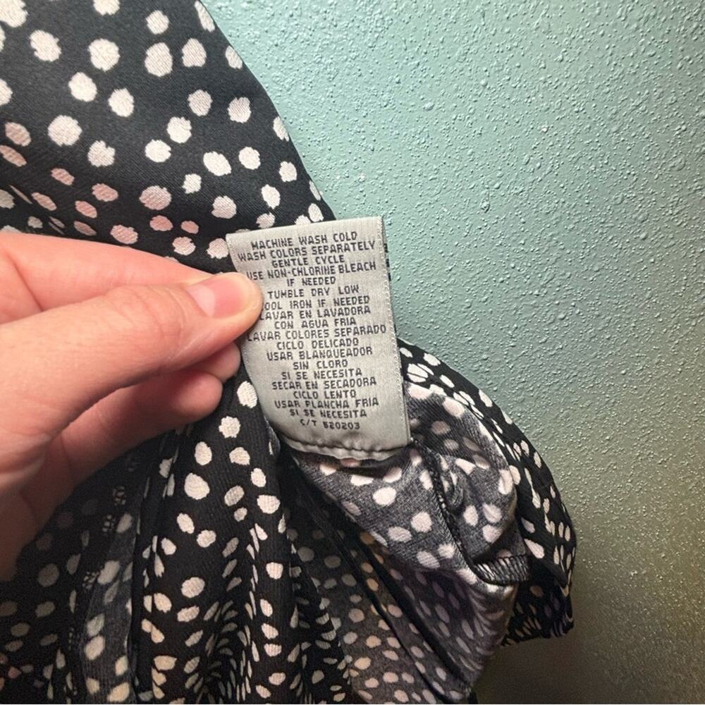 Danny & Nicole Polka Dot Sleeveless Midi Dress | Size Small | NWT - Picture 5 of 10